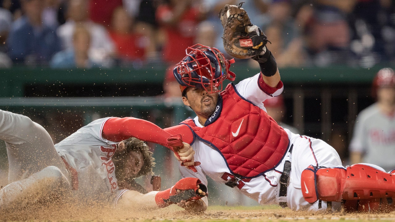 Nationals hit 3 HRs, complete sweep of Phillies with 7-4 win